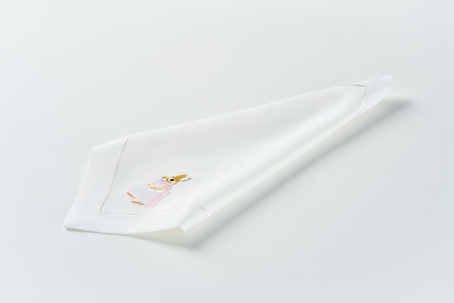 Pink Rabbit Napkin