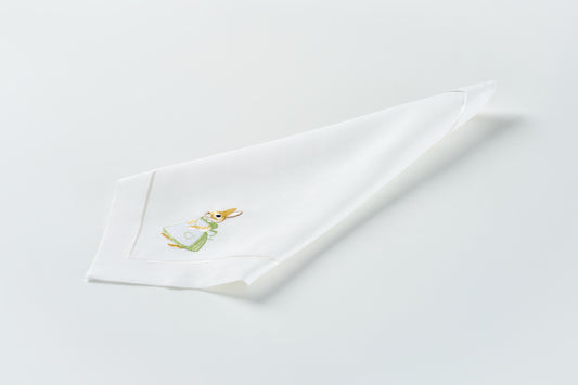Green Rabbit Napkin