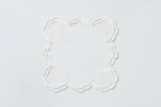 Bianco Round Napkin