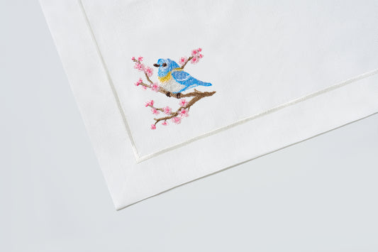 Blue Bird Napkin